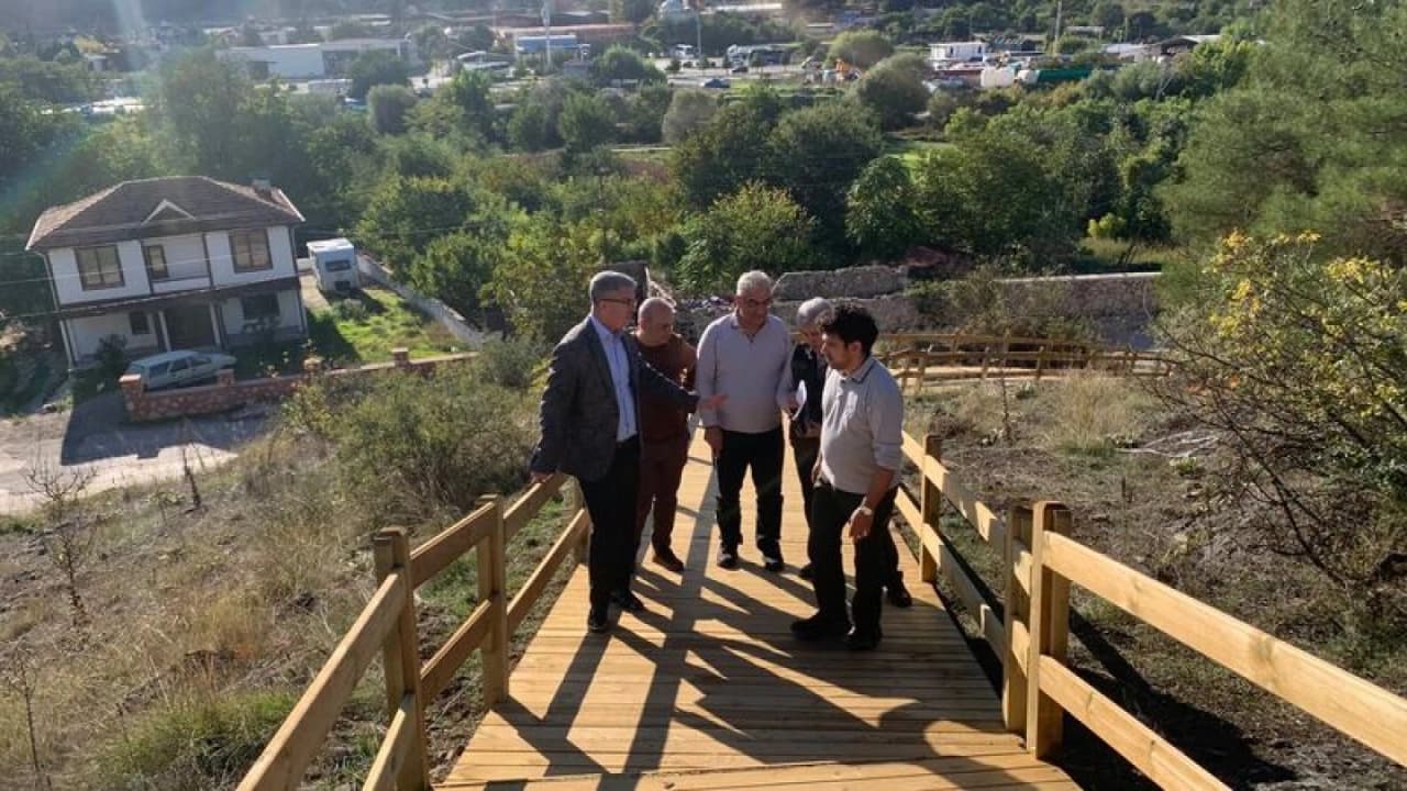 Amasya'da Çocuklar İçin Orman Okulu Projesinde Çalışmalar Sürüyor