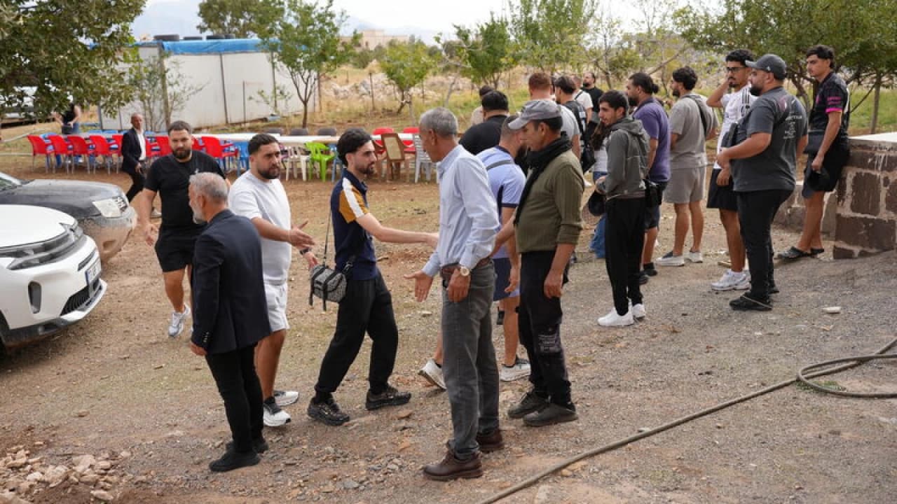 AVRUPA'DA YAŞAYAN KELDANİLER ŞIRNAK'TAKİ AKSU KÖYÜNÜ ZİYARET ETTİ