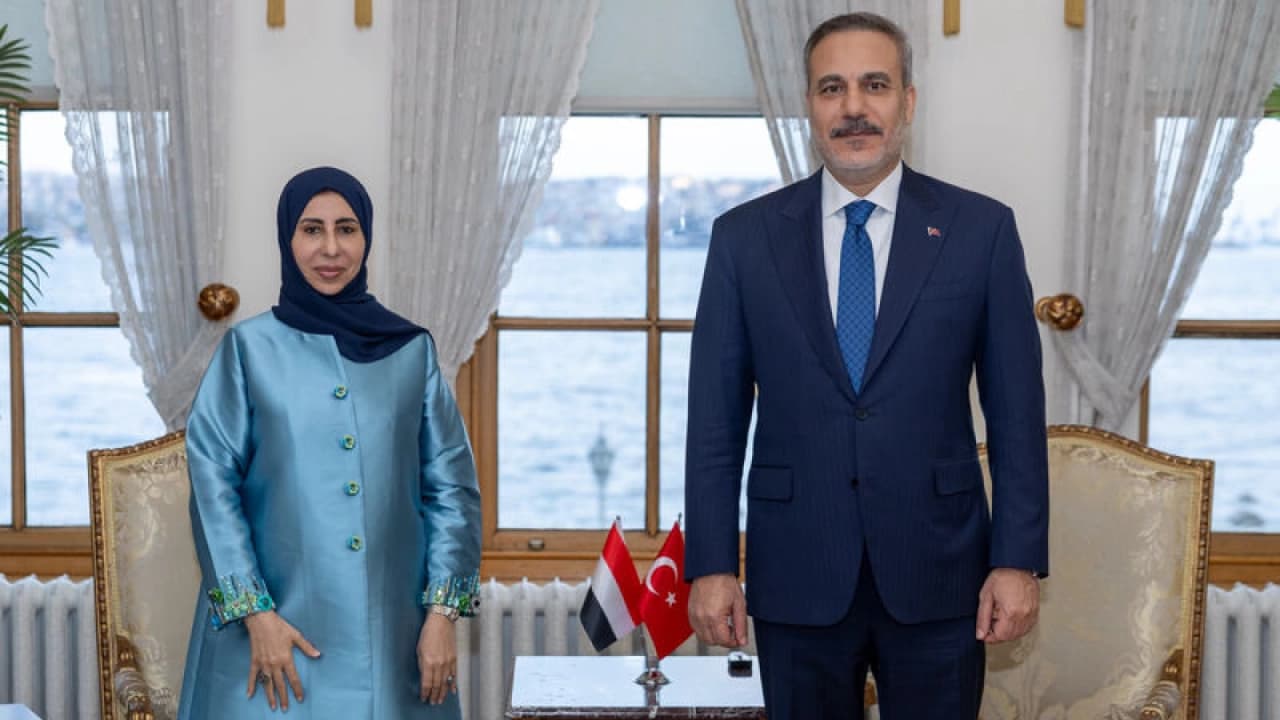 Dışişleri Bakanı Fidan İstanbul'da Yemenli ve Kuzey Makedonyalı bakanlarla görüştü