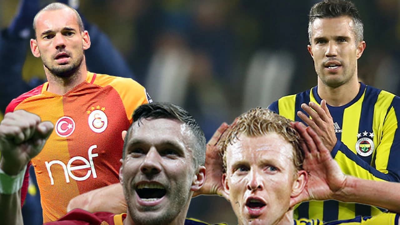 Galatasaray-Fenerbahçe Derbilerinde Gol Yükünü Yabancılar Çekti