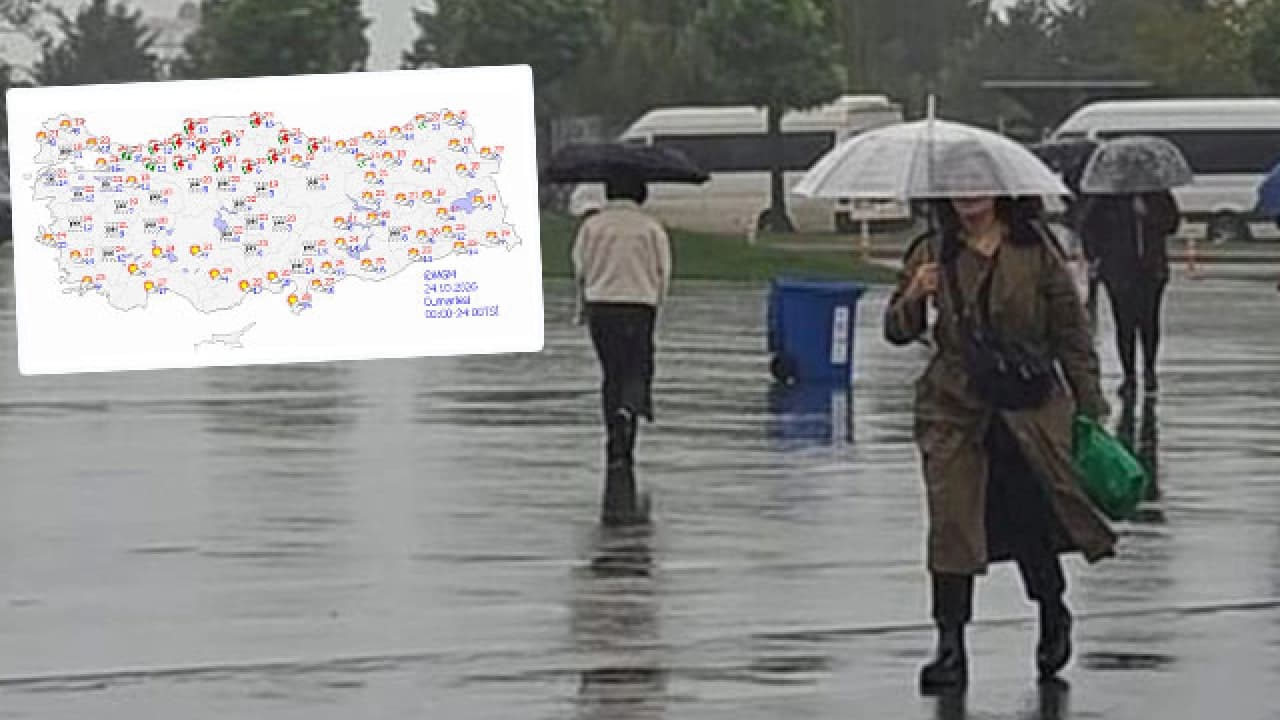 Meteoroloji'den sağanak ve sis uyarısı: Bazı illerde yağış bekleniyor