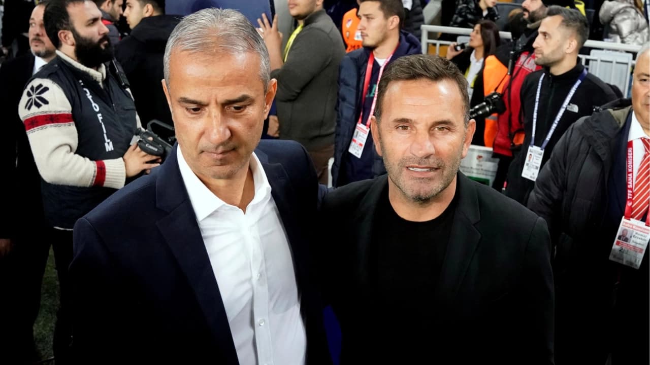 Okan Buruk ve İsmail Kartal derbide 9. kez rakip oluyor