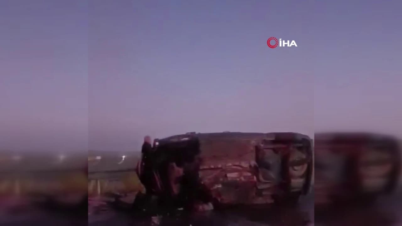 Ankara'nın Polatlı ilçesinde otomobiller çarpıştı: 3 ölü, 4 yaralı