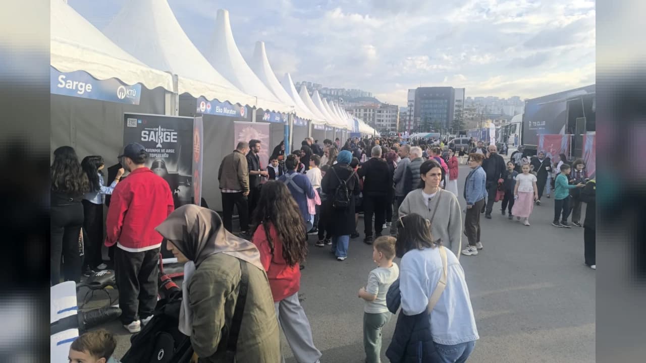 BilimFest Trabzon 223 bin 400 ziyaretçiyle yeni bir rekora imza attı