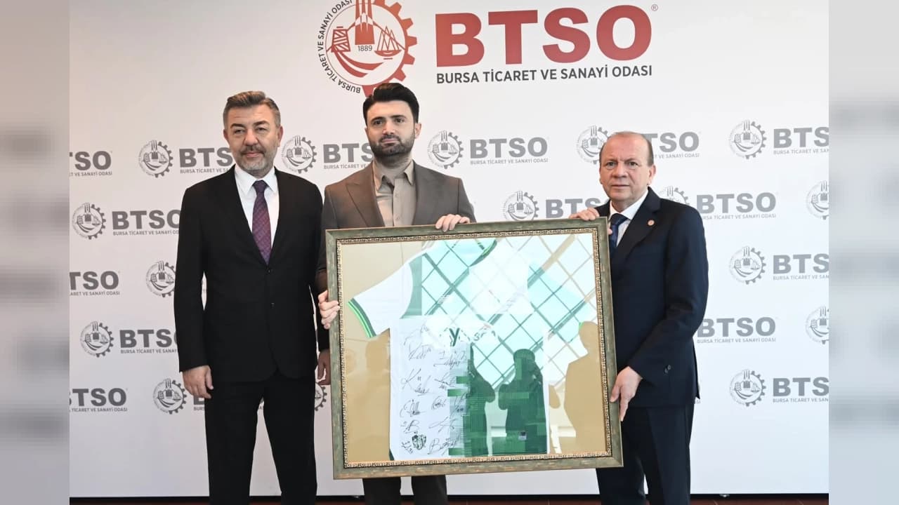 BTSO Başkanı Matlı'dan Bursa iş dünyası ve kurumlarına ziyaret