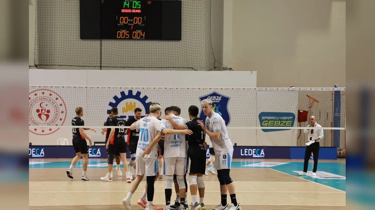 GEBZE BELEDİYESPOR SUNGURLU BELEDİYESPOR’U MAĞLUP ETTİ