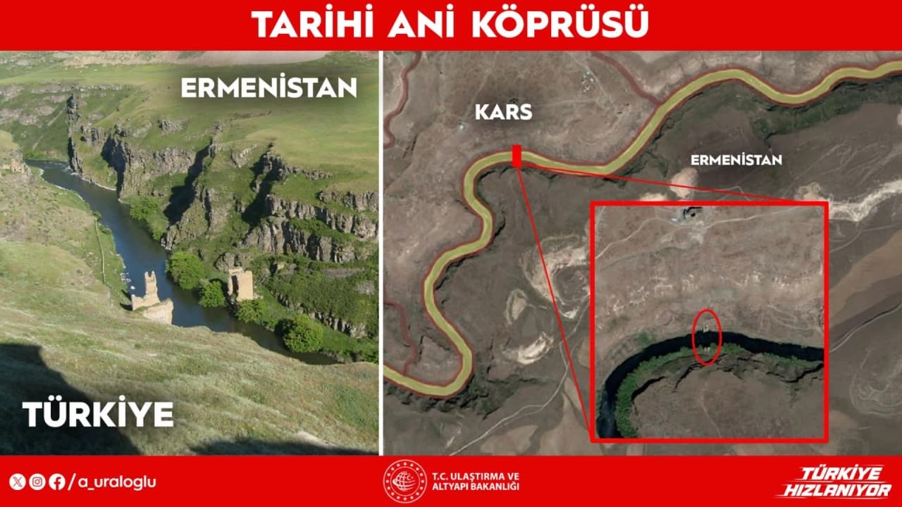 TARİHİ ANİ KÖPRÜSÜ RESTORASYONU İÇİN İHALE SÜRECİ TAMAMLANDI