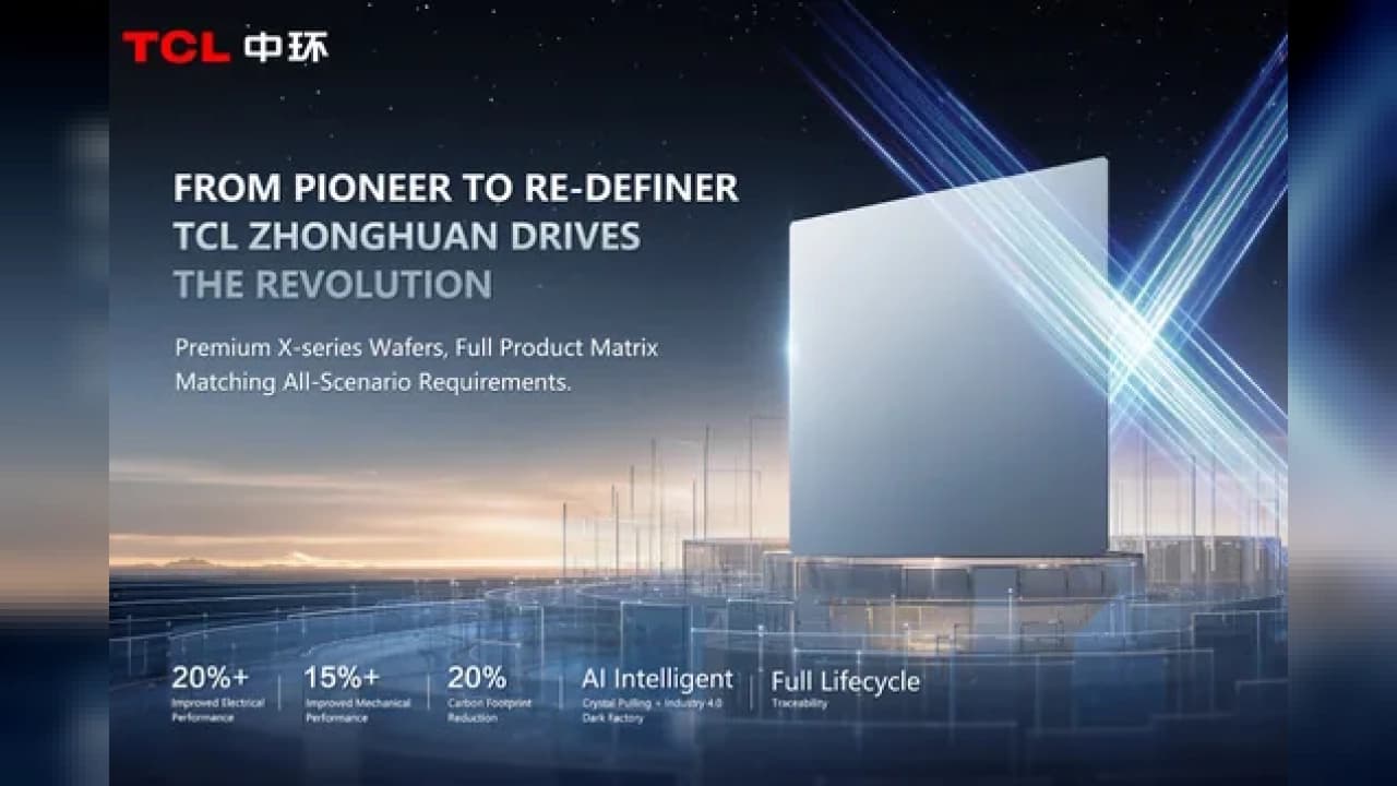TCL Zhonghuan, Hindistan'daki Yenilenebilir Enerji Fuarı'nda yer aldı