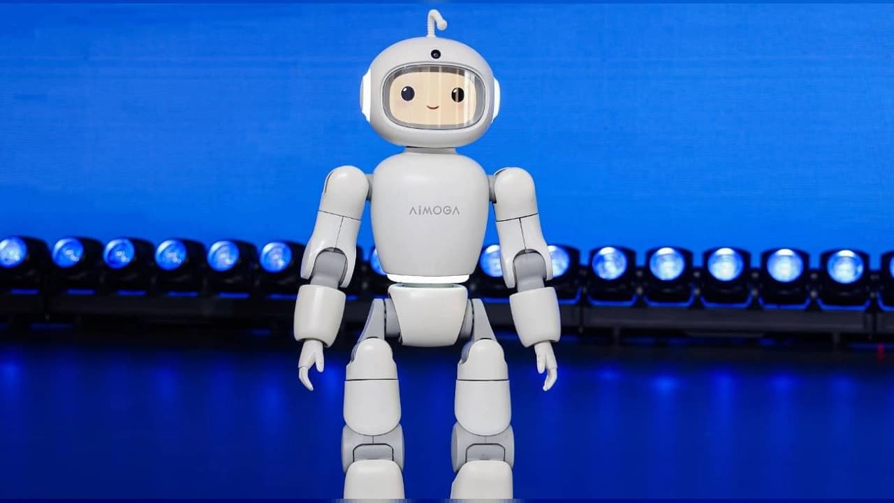 Chery bünyesindeki AiMOGA Robotics ilk insansı robotu Mobo'yu tanıttı