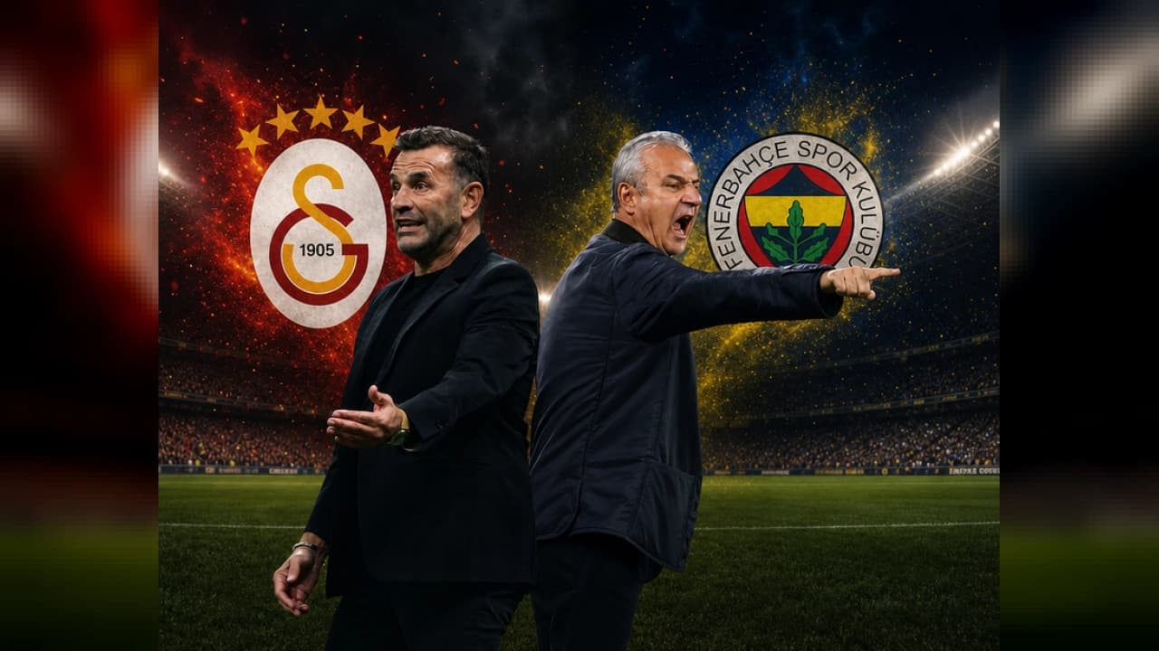 SÜPER LİG'DE DEV DERBİ HEYECANI: GALATASARAY İLE FENERBAHÇE KARŞILAŞIYOR