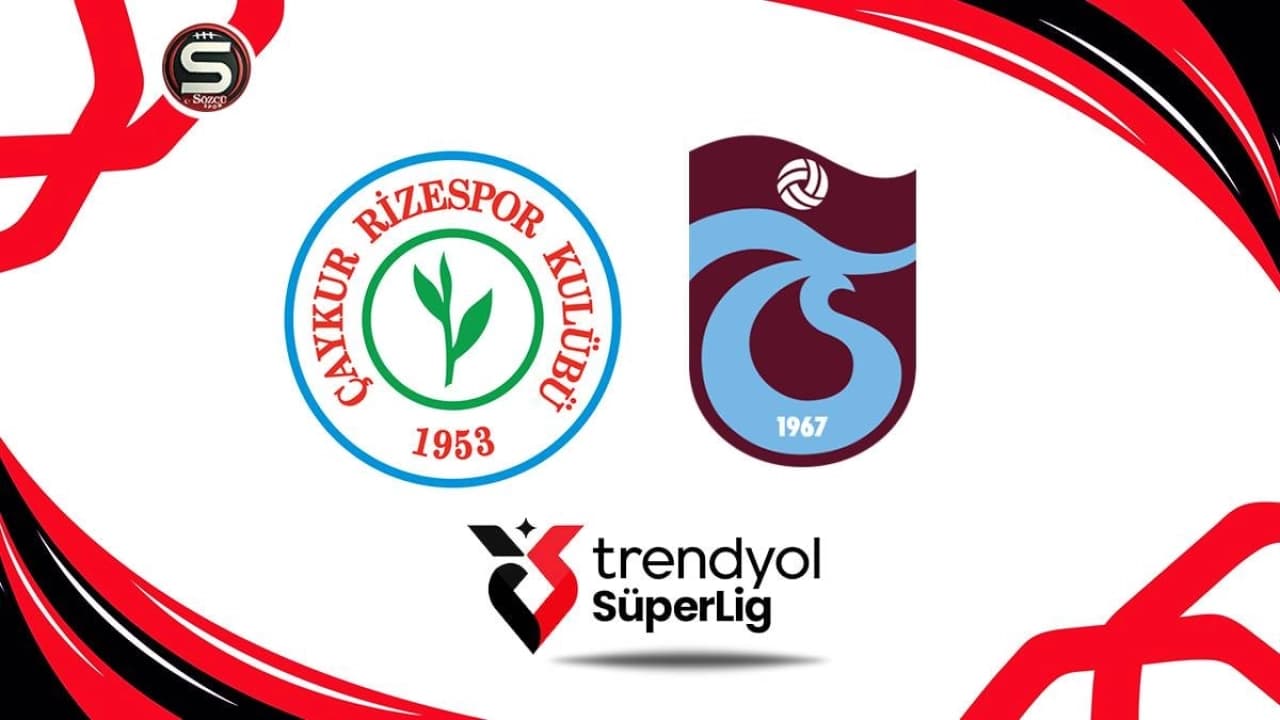 Trabzonspor Çaykur Rizespor Deplasmanında Sahaya Çıkıyor