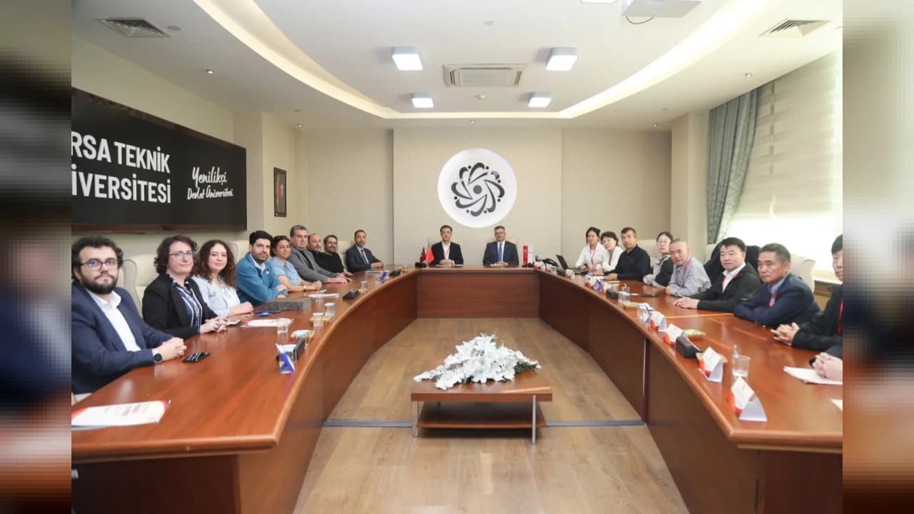 BTÜ ve Çin Döküm Enstitüsü Arasında İş Birliği Görüşmesi