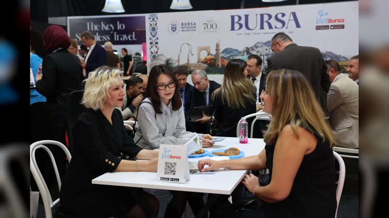 Bursa Büyükşehir Belediyesi Uluslararası Antalya Turizm Fuarı'nda