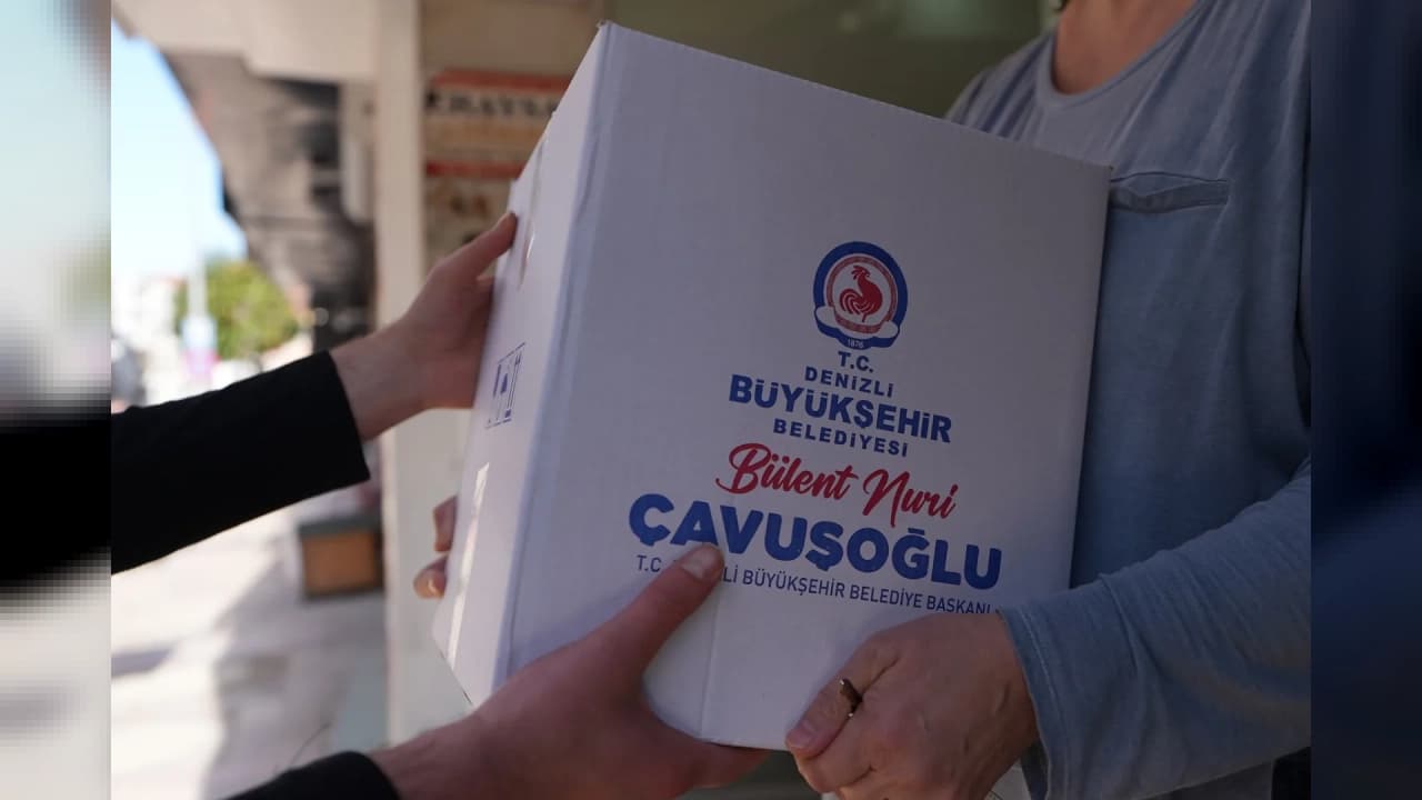 Denizli Büyükşehir Belediyesinden İhtiyaç Sahiplerine Online Gıda Desteği