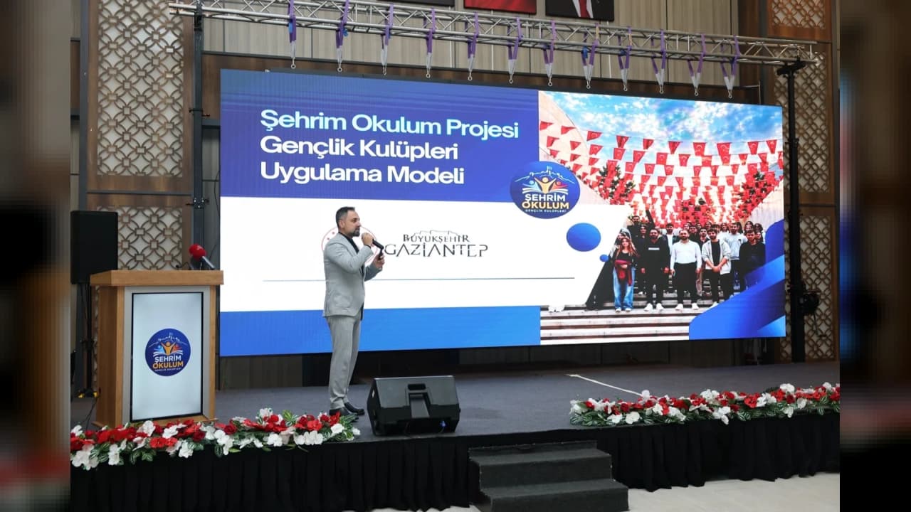 Gaziantep'te Şehrim Okulum Projesi'nin Lansmanı Yapıldı