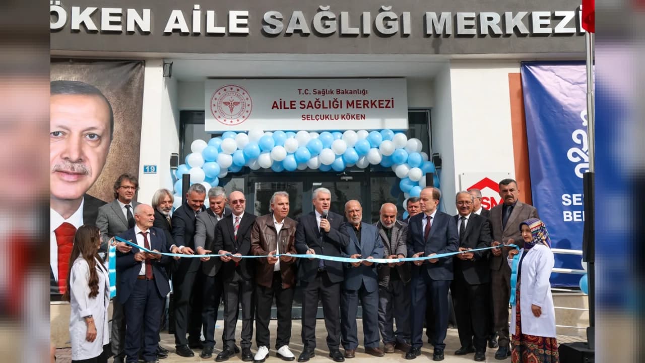 Konya'da Selçuklu Köken Aile Sağlığı Merkezi açıldı