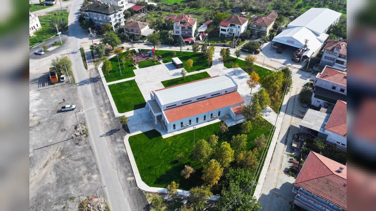 Sakarya'da Mekece Sosyal Tesisi'nin inşası tamamlandı
