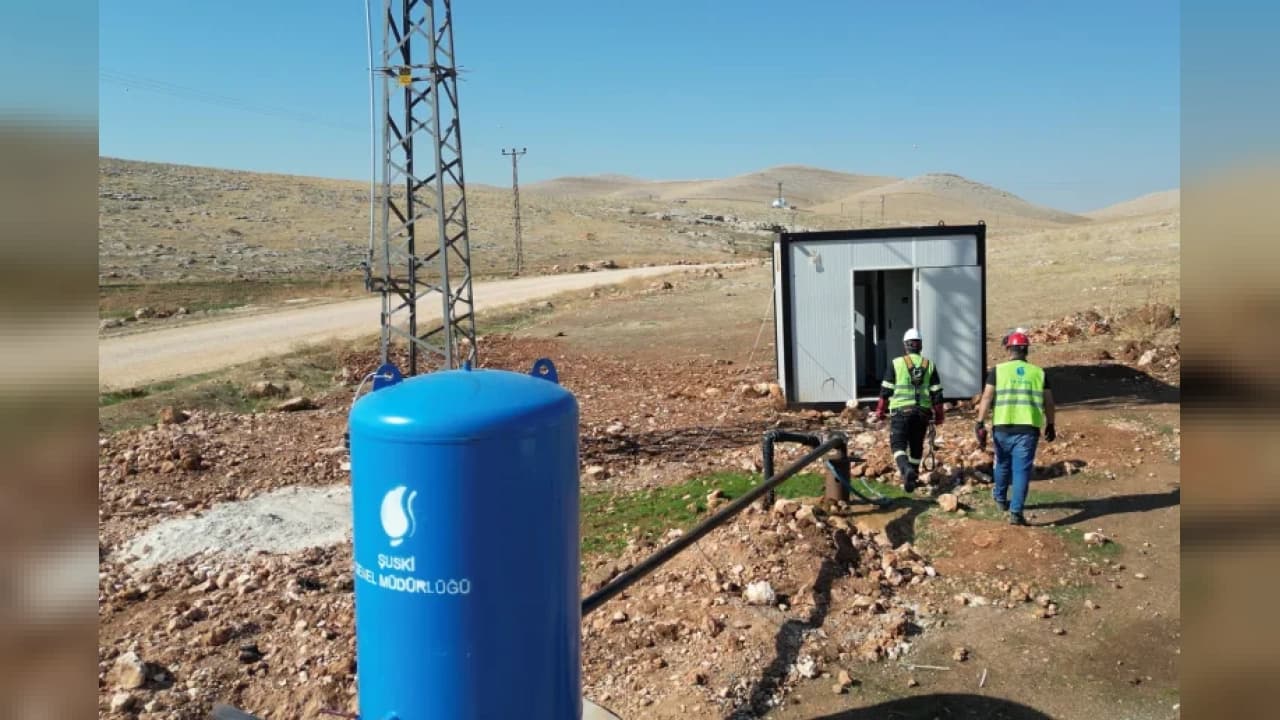 Şanlıurfa'da İçme Suyu Kuyularında Bakım ve Enerji Tasarrufu Çalışması