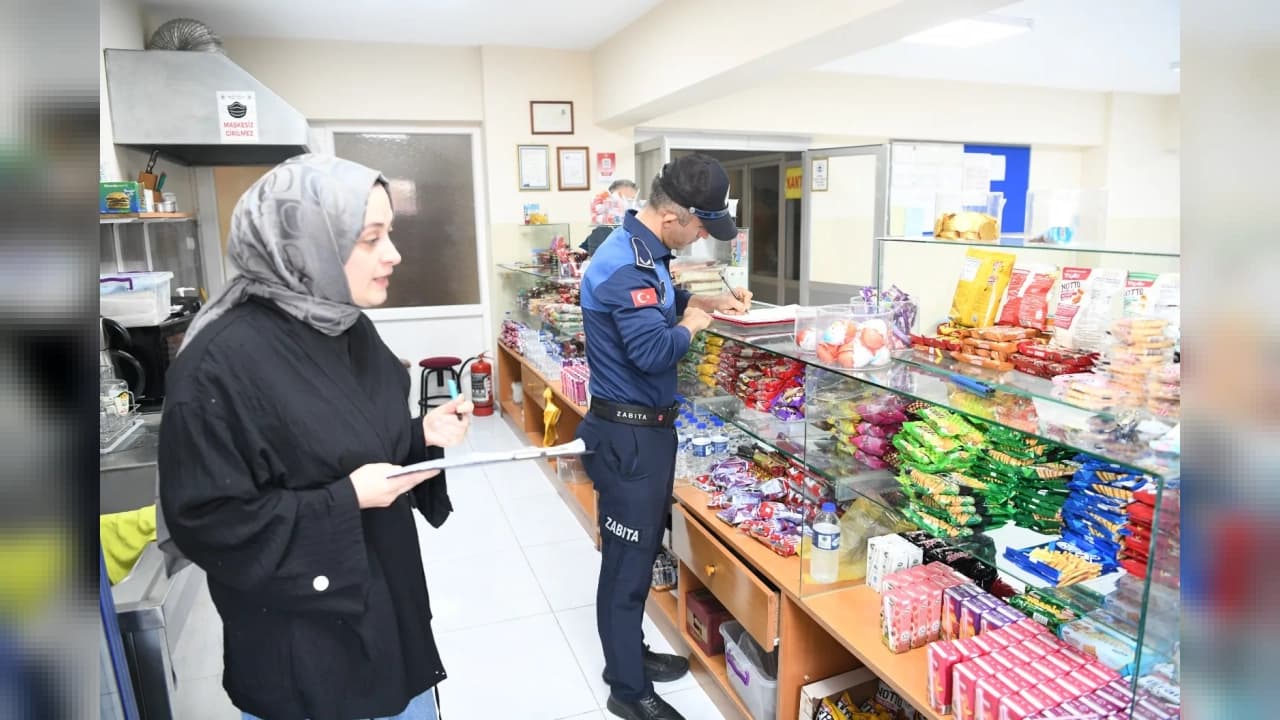 Trabzon'da okul kantinlerine yönelik denetim gerçekleştirildi