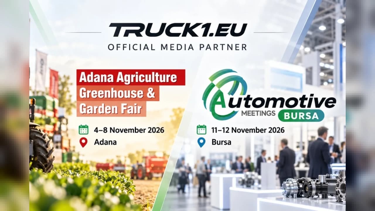 Truck1 Kasım Ayında Düzenlenecek İki Sektör Etkinliğine Medya Partneri Oldu