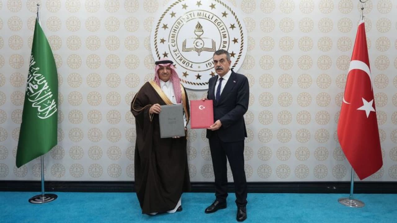 Türkiye ile Suudi Arabistan arasında eğitim işbirliği mutabakatı
