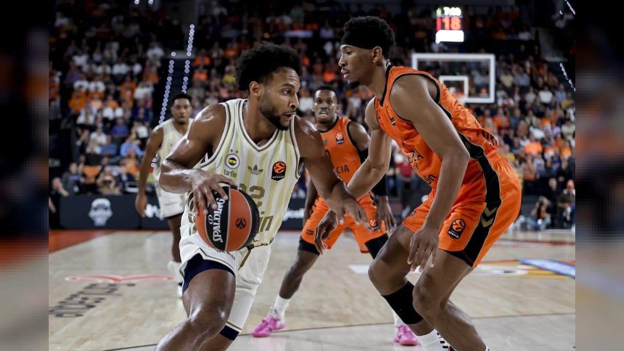 Fenerbahçe Tarfin EuroLeague'de Valencia Basket'e mağlup oldu
