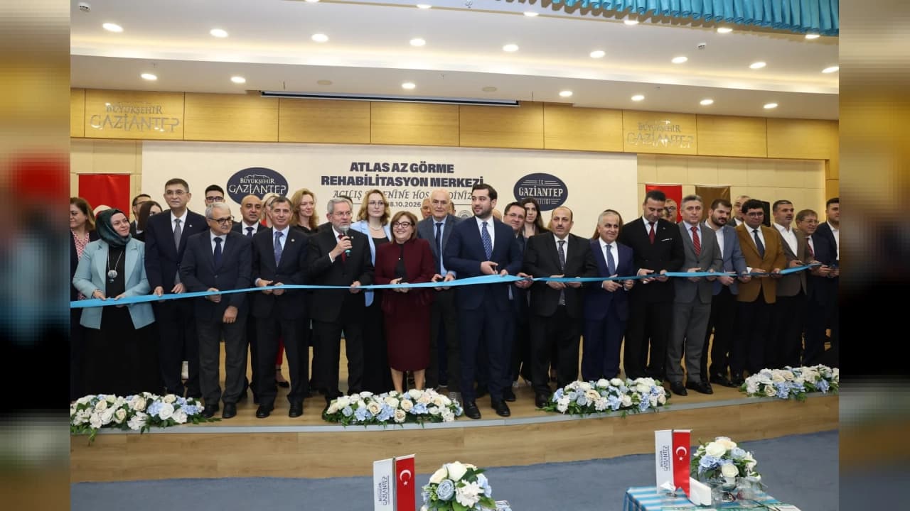 Gaziantep'te Az Görme Rehabilitasyon Merkezi Açıldı