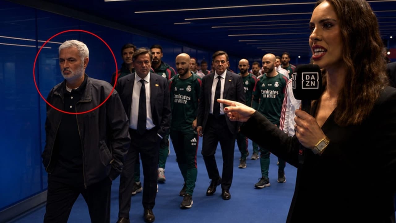 Jose Mourinho'nun El Clasico Sonrası Görüntüleri Gündem Oldu