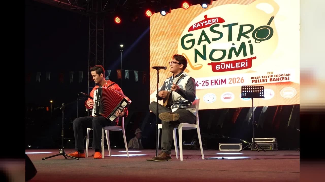 Kayseri Gastronomi Günleri’nde Türk dünyası ezgileri buluştu