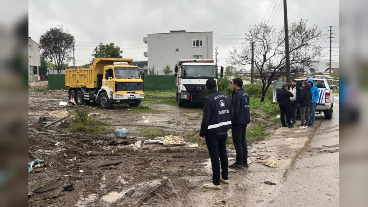 Nilüfer Belediyesi Yaylacık Mahallesi'nde çadırları kaldırdı