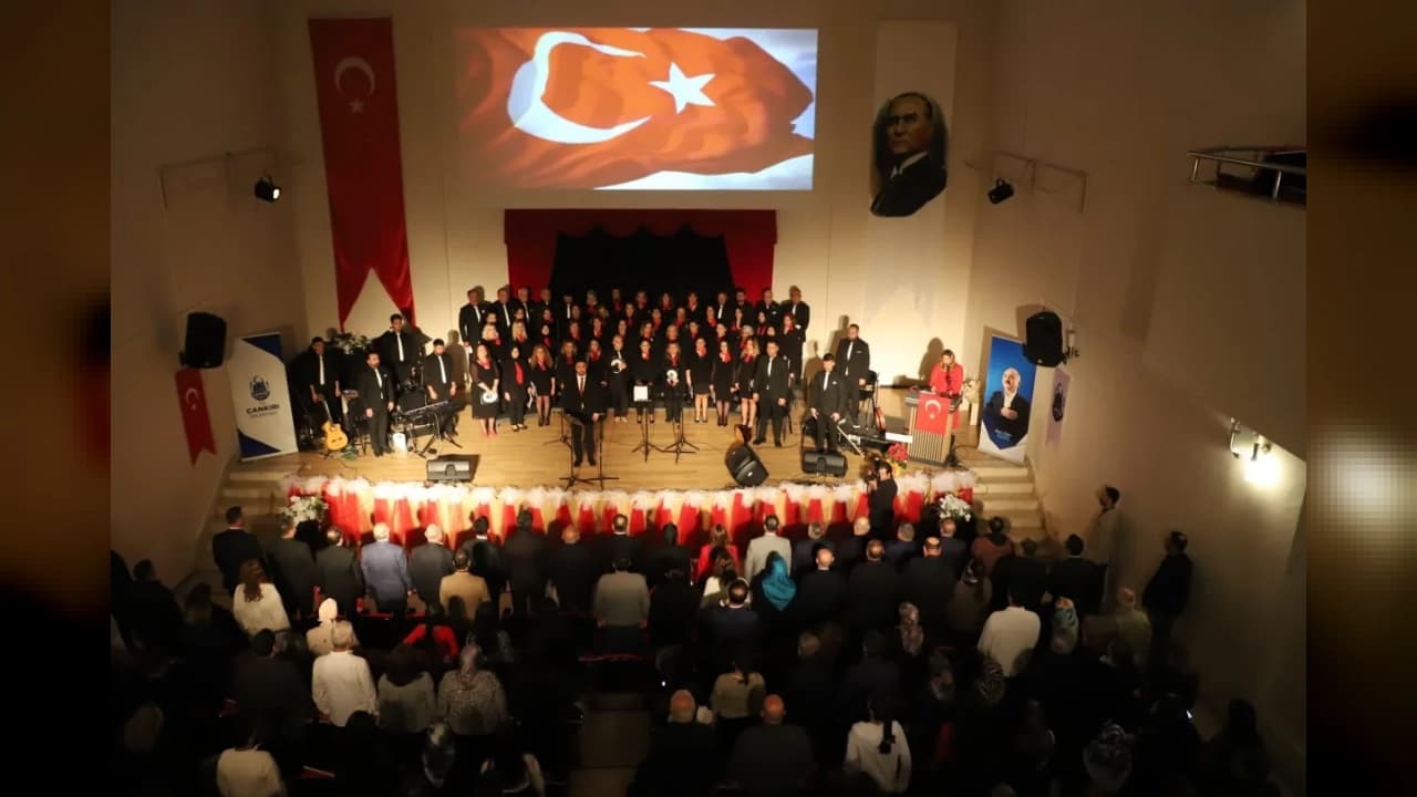 Çankırı'da Cumhuriyet Konseri coşkusu yaşandı