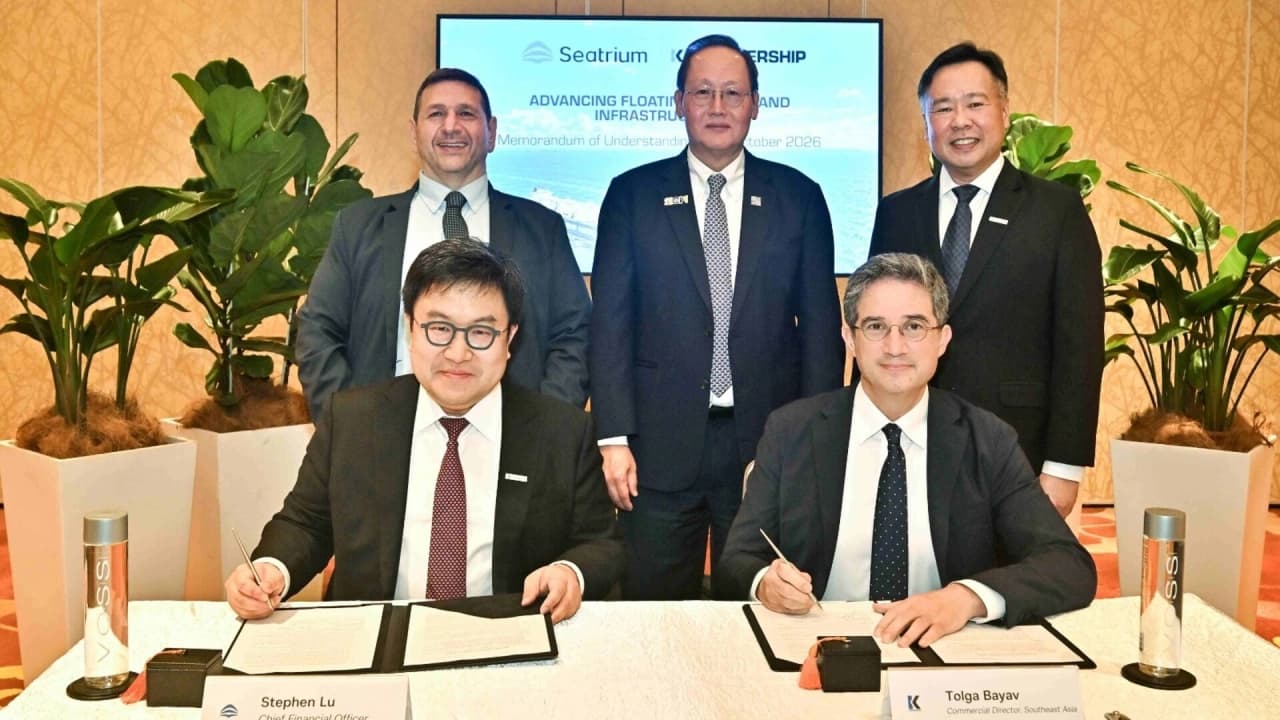 Karpowership ve Seatrium Singapur'da ortak girişim kuruyor