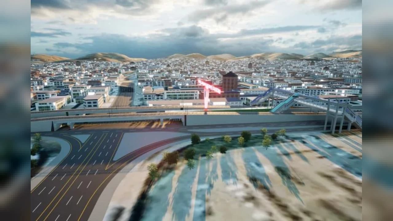 Şanlıurfa'da Eyyübiye Köprülü Kavşağı'nda çalışmalar sürüyor