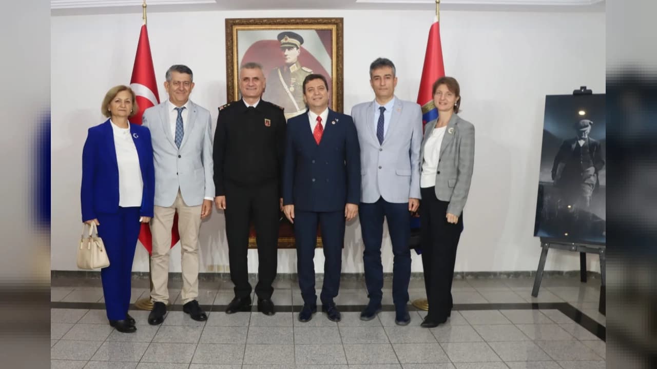 TEMAD Bursa Şubesi'nden Tümgeneral Bakçepınar'a Ziyaret
