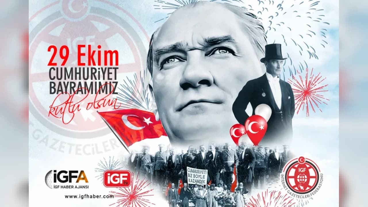 Türkiye Cumhuriyeti’nin 103. yıl dönümü coşkuyla kutlanıyor