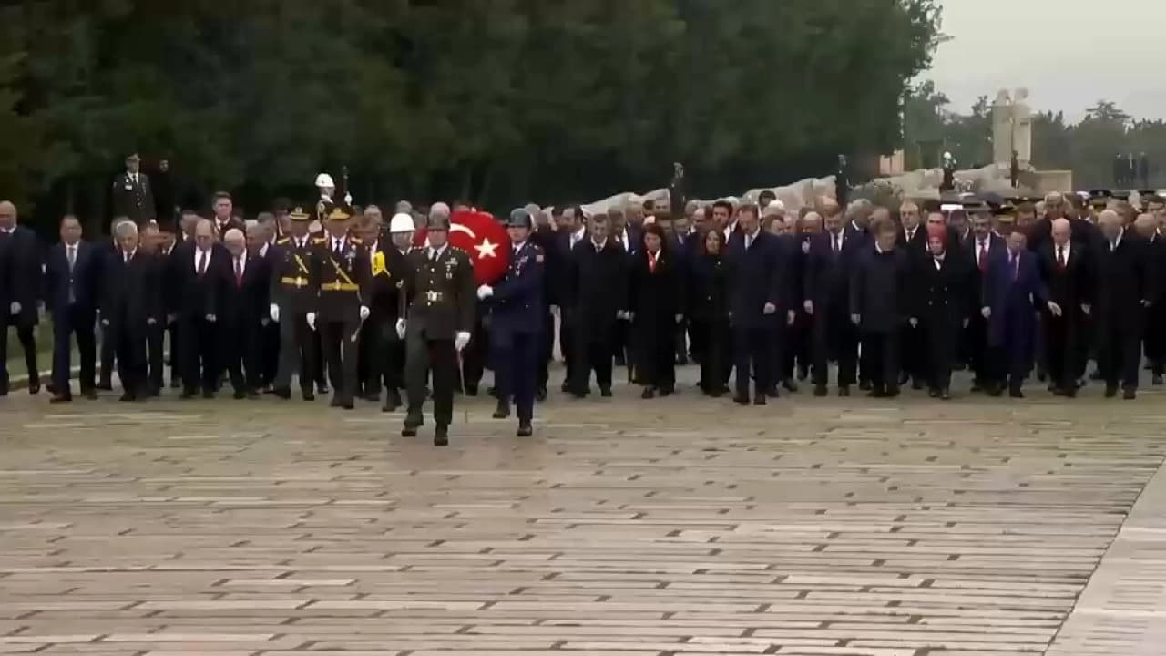 Ankara'da 29 Ekim Cumhuriyet Bayramı'nın 103. yılı kutlandı