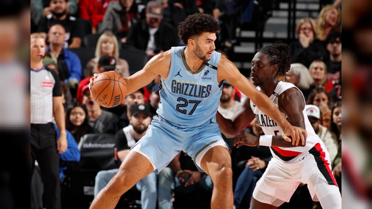 Cameron Boozer'dan triple-double, Grizzlies Blazers'ı yendi