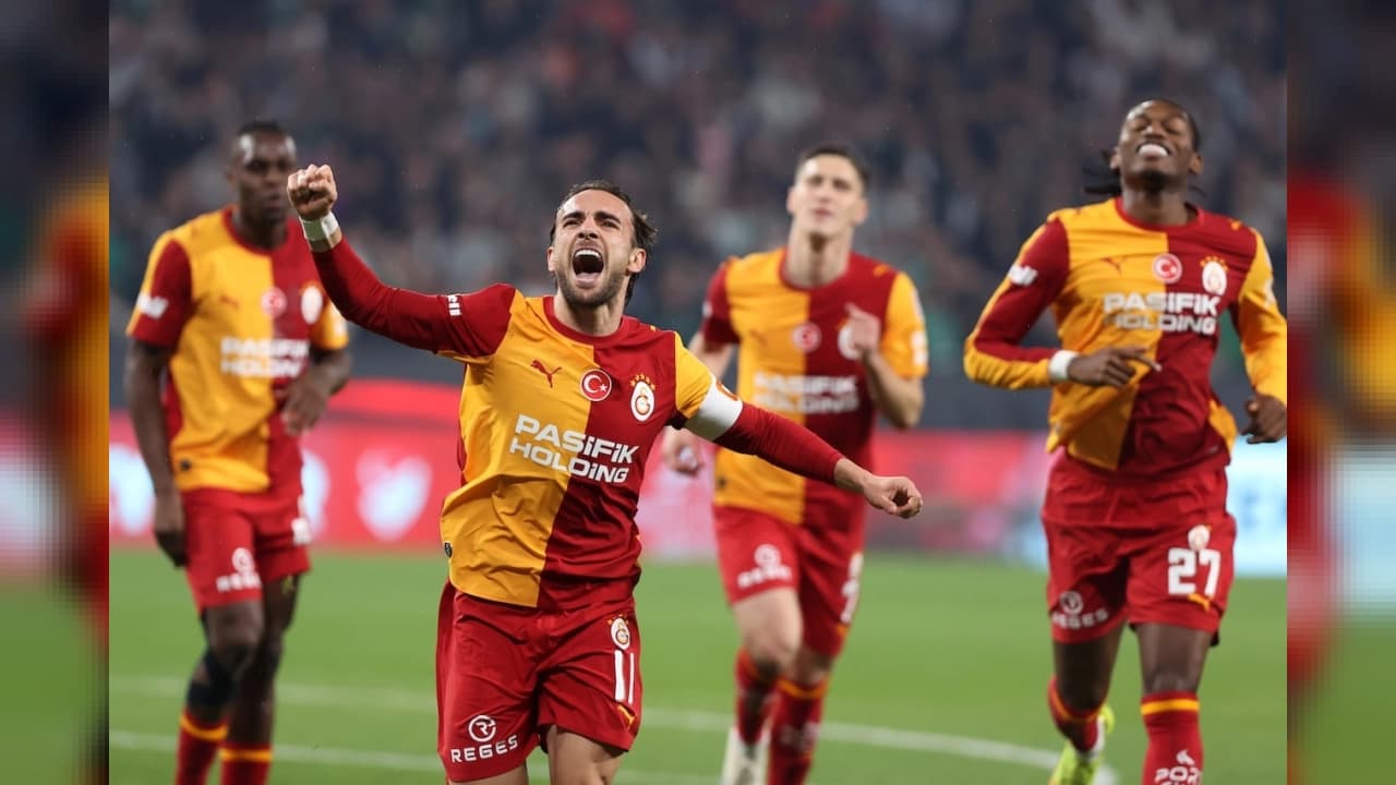 Galatasaray, Konyaspor deplasmanında 4 golle kazandı