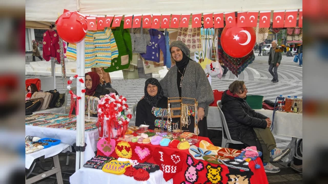 Osmangazi'den Kadın Girişimciler Cumhuriyet Sokağı