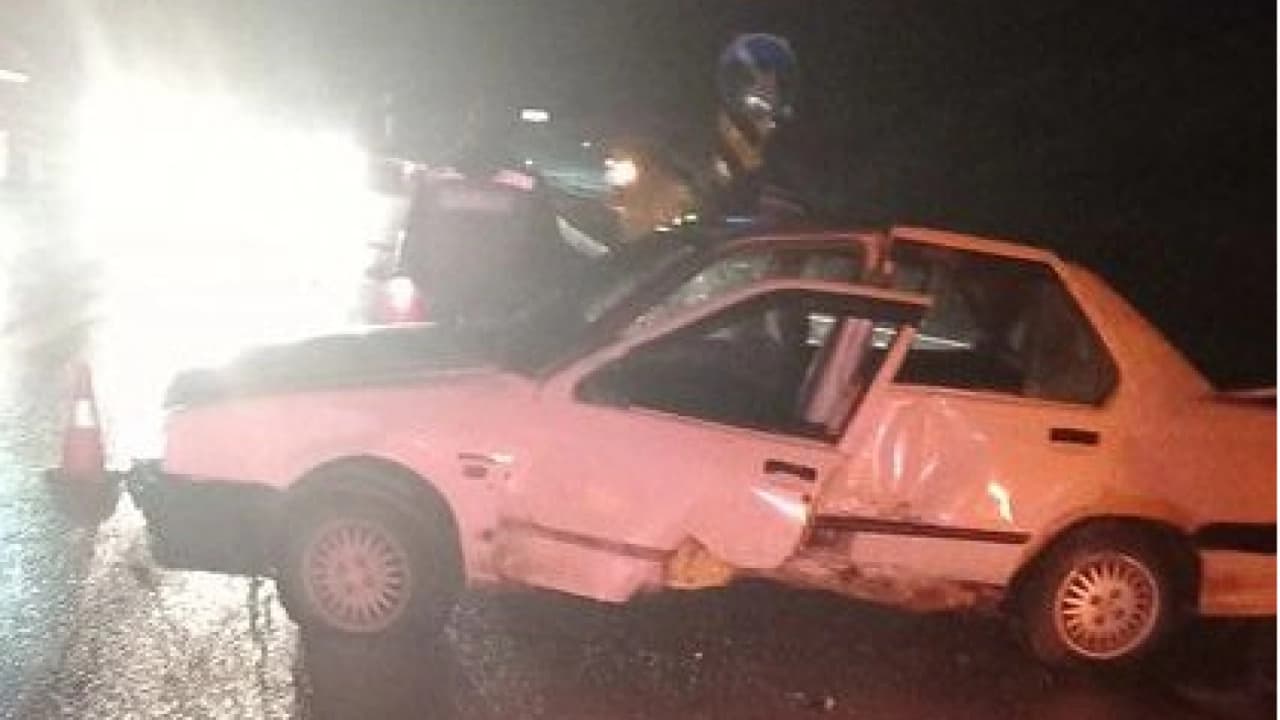 Sivas Koyulhisar'da otomobil devrildi: 1 kişi öldü, 1 yaralı