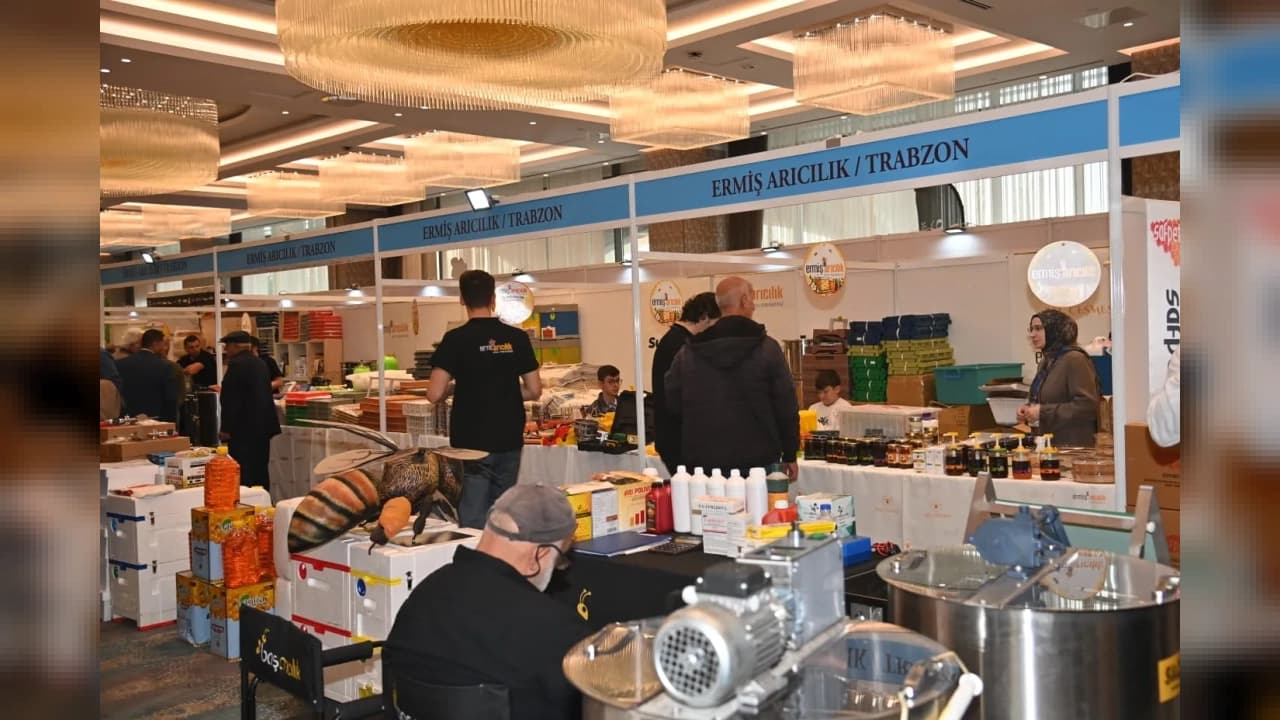 Trabzon Arıcılık Fuarı kapılarını açtı