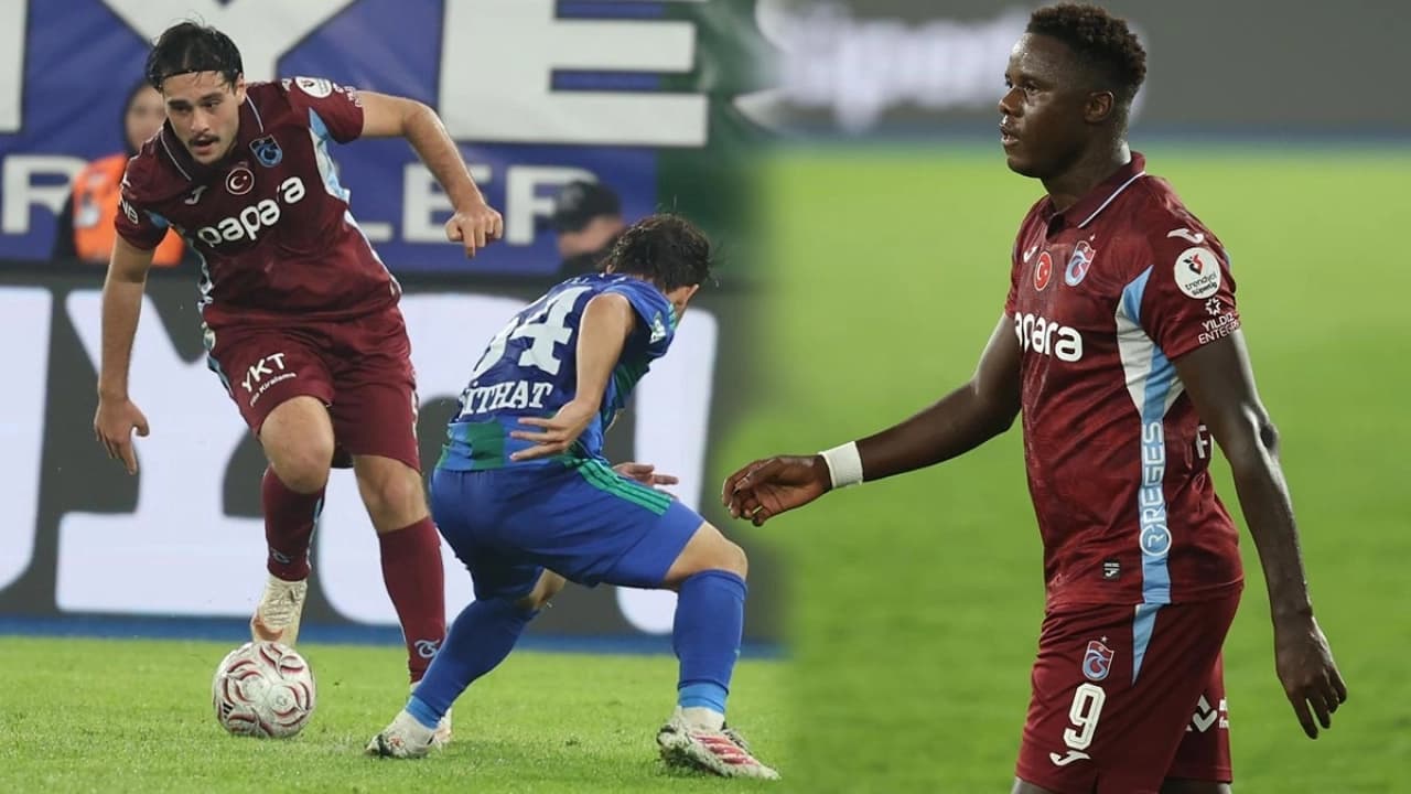 Trabzonspor'da Franculino Dju ve Aral Şimşir'in sakatlığı açıklandı