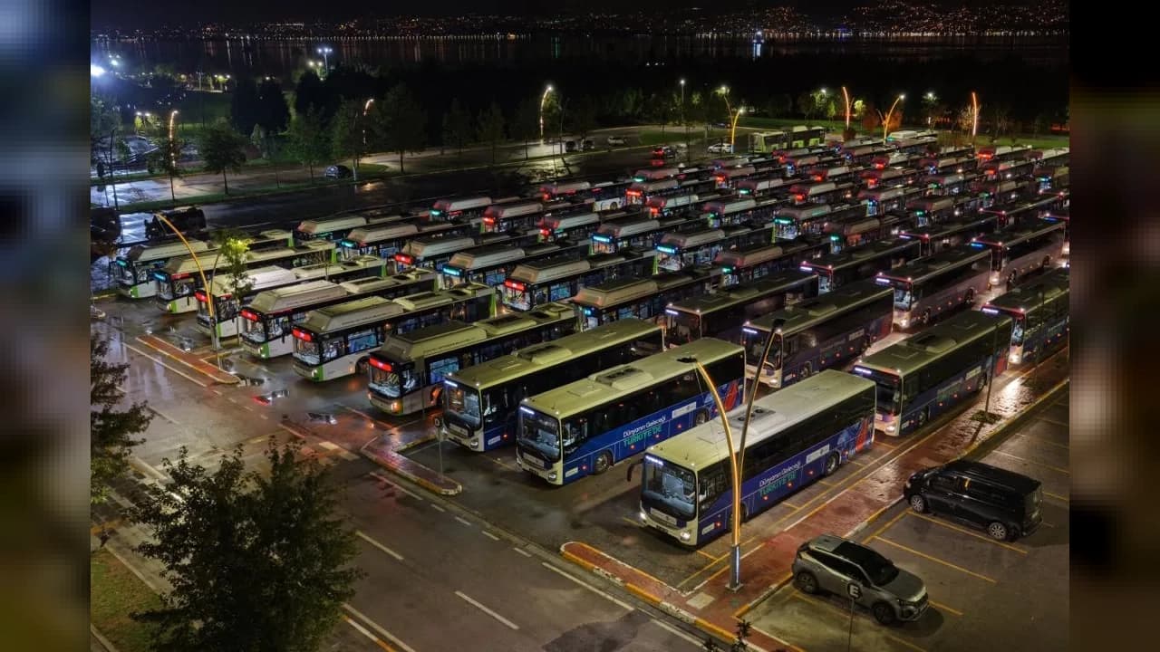 UlaşımPark 70 otobüs ve 116 personelle Antalya'daki zirvede görev alacak