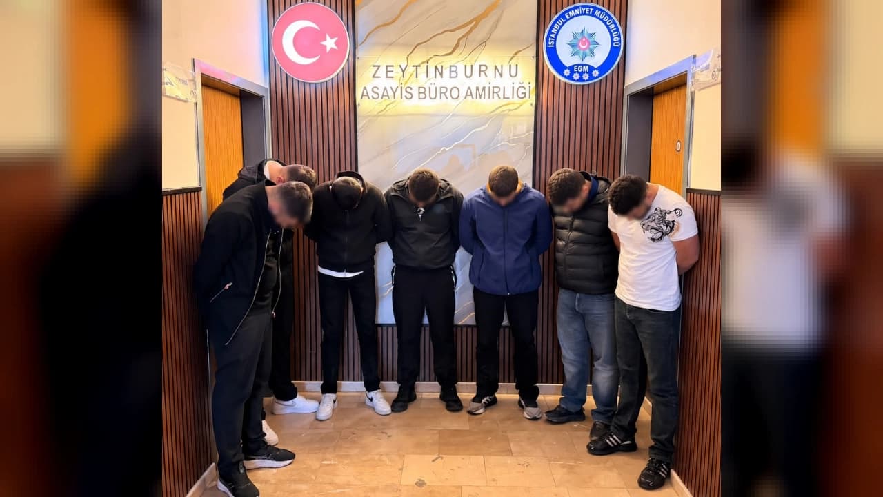 Zeytinburnu'ndaki Silahlı Saldırı Operasyonunda Altı Şüpheli Yakalandı