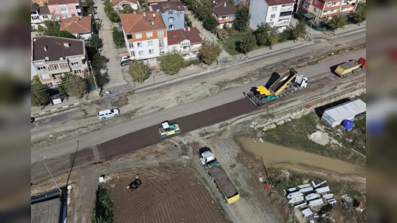 Çorlu Mimar Sinan Bulvarı Yenileniyor