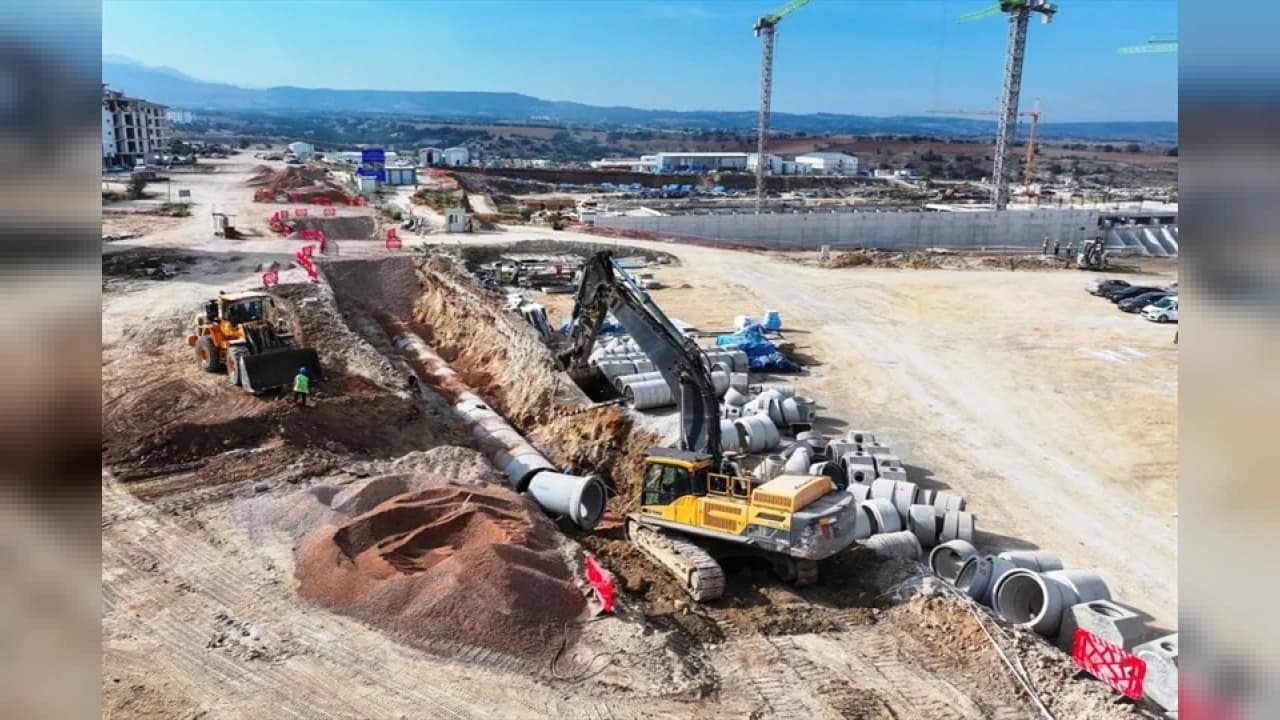 Denizli'de 250 milyon liralık dev altyapı hamlesi tamamlandı