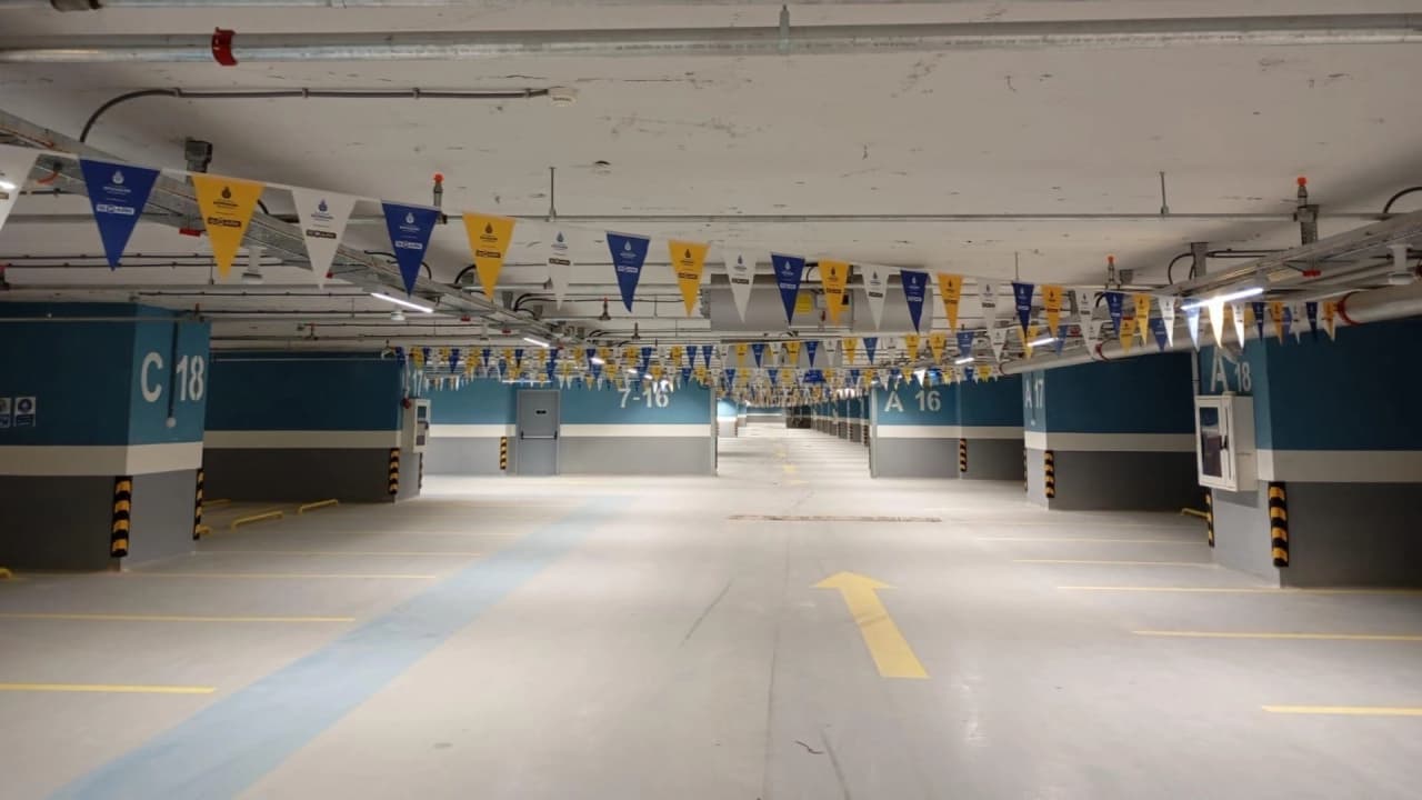 İSPARK dört yeni zemin altı otoparkını hizmete açtı