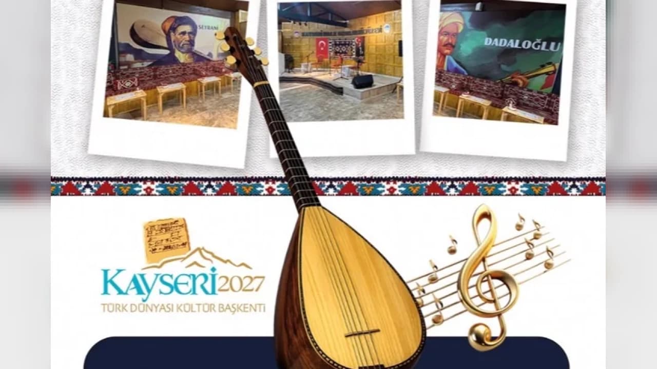 Kayseri Halk Ozanları Kültür Evi 1. yaşını özel programla kutluyor