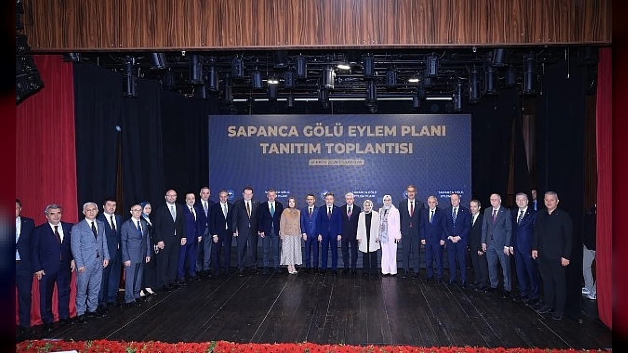 Sapanca Gölü Eylem Planı açıklandı: 5 yılda 25,5 milyar yatırım