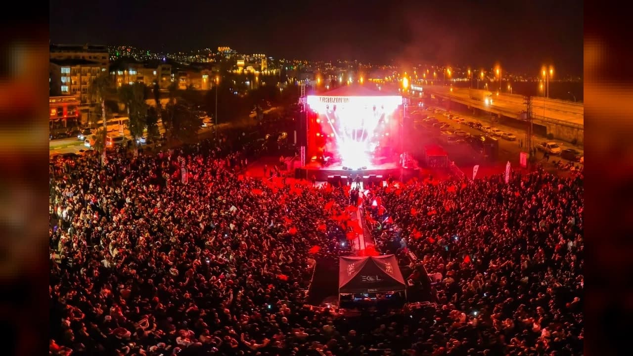 Trabzon Gastronomi Festivali'nde Tuğçe Kandemir coşkusu